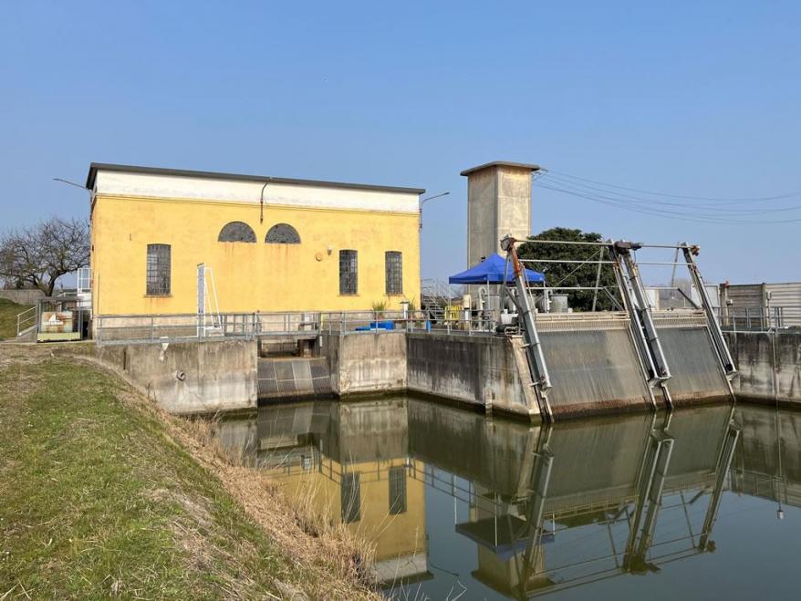 The expansion of the Lignano Sabbiadoro water pump has begun