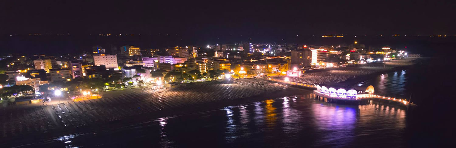 View on the historical center with hotel