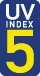 UV index value 5