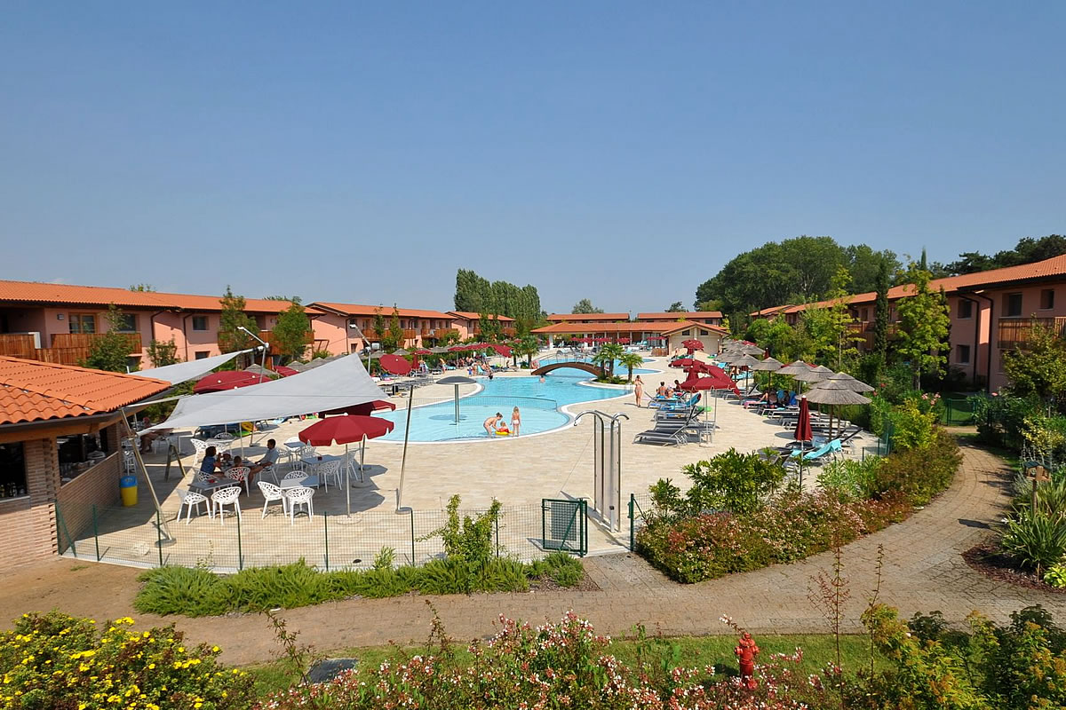 Touristic Vacation Green Village resort in Lignano